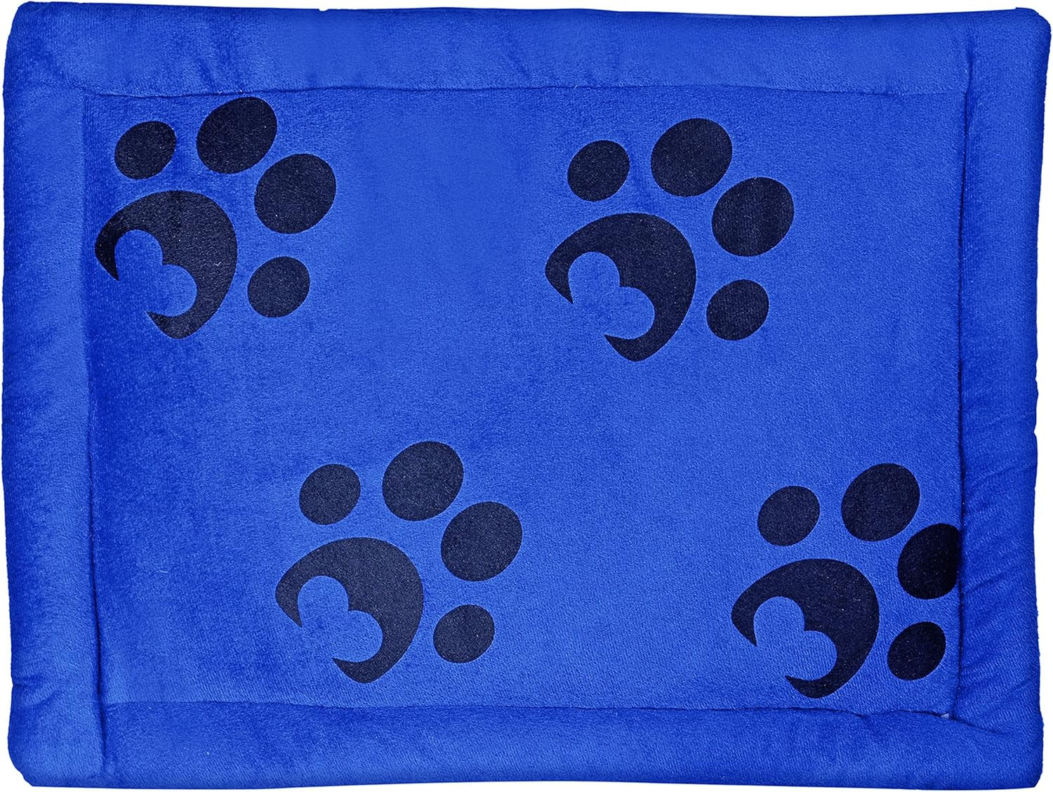Pet Beds for Small, Medium, and Large Dogs and Cats, Blue Durable Dog Bed for Large Medium Small Dogs Soft Washable Pet Bed Breathable Rectangle Sleeping Bed Anti-Slip Bottom, Multiple Sizes S-L