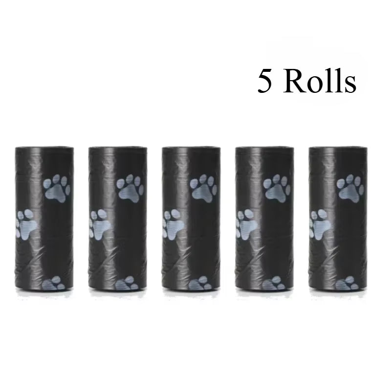 1-50 Rolls Biodegradable Dog Poop Bags Leak-Proof Thick Pet Waste Bags for Outdoor Walks Cat Litter Trash Bags Pet Supplies