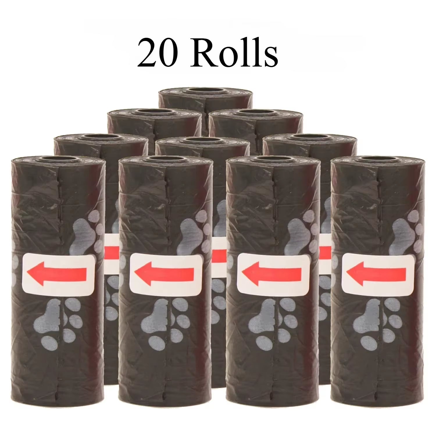 1-50 Rolls Biodegradable Dog Poop Bags Leak-Proof Thick Pet Waste Bags for Outdoor Walks Cat Litter Trash Bags Pet Supplies