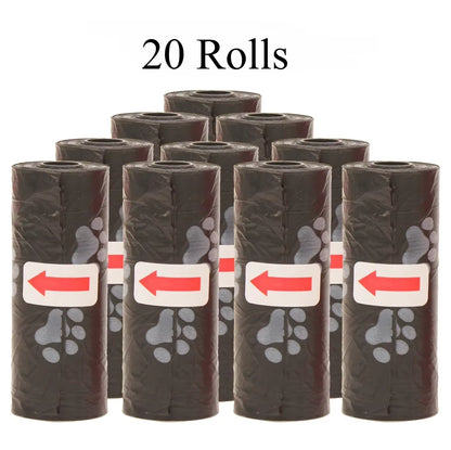 1-50 Rolls Biodegradable Dog Poop Bags Leak-Proof Thick Pet Waste Bags for Outdoor Walks Cat Litter Trash Bags Pet Supplies