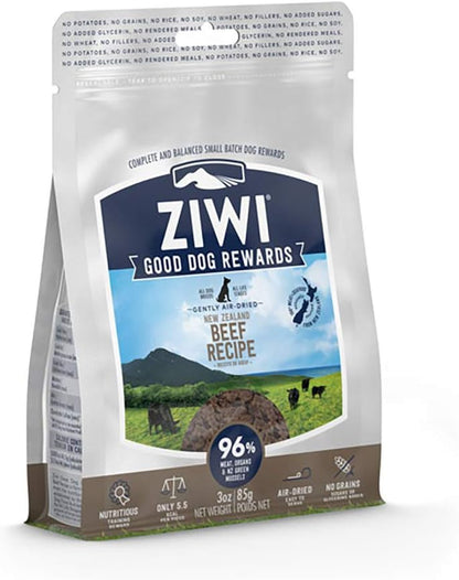 Peak Good Dog Rewards Training Treats – All Natural, Grain-Free, Healthy Dog Treats (Beef, 3Oz)