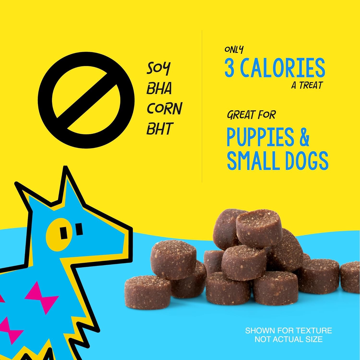 Train-Me! Training Treats 16 Oz. Bag, Bacon Flavor, with 400 Treats per Bag, Recommended by Dog Trainers