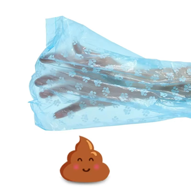 1-50 Rolls Biodegradable Dog Poop Bags Leak-Proof Thick Pet Waste Bags for Outdoor Walks Cat Litter Trash Bags Pet Supplies